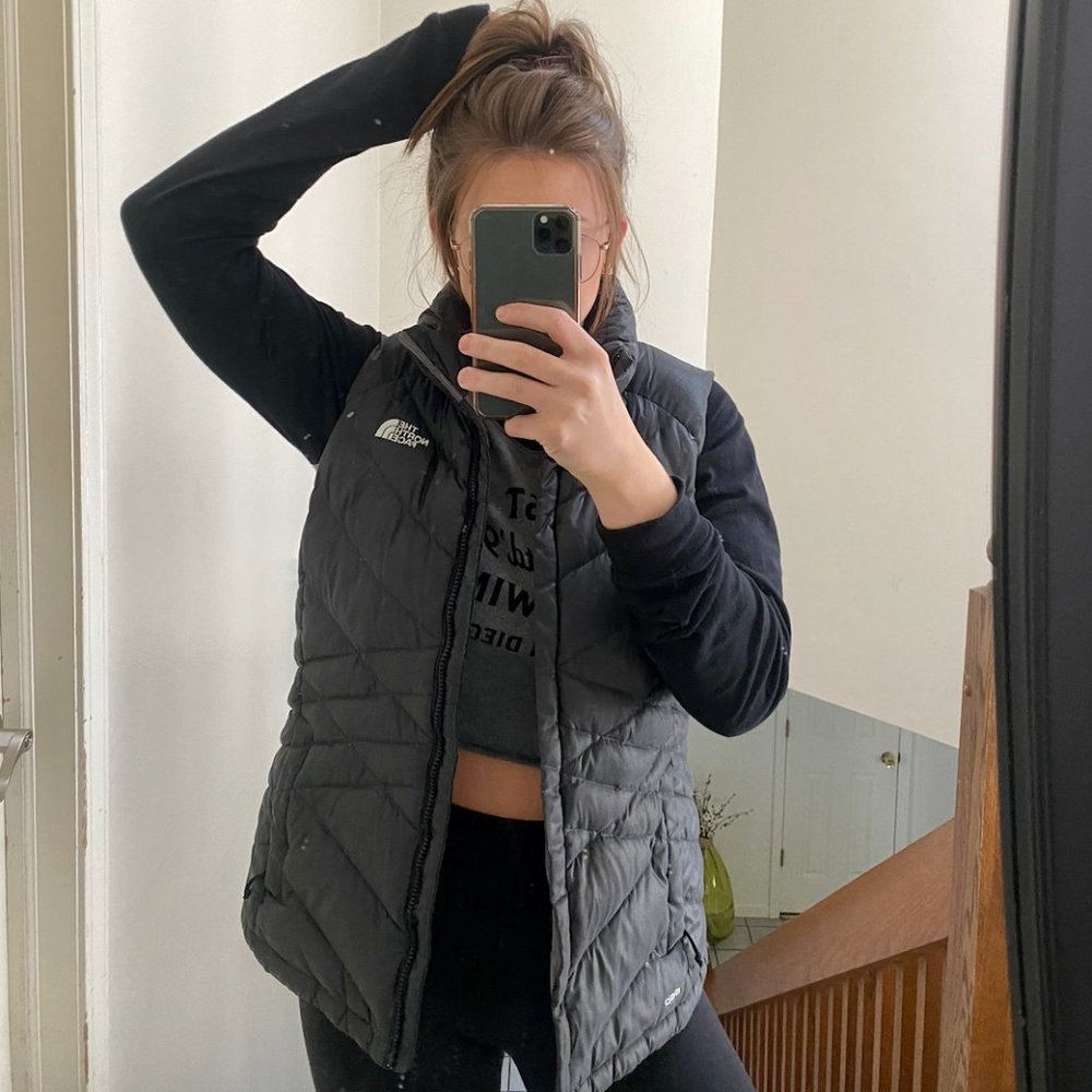*SOLD*North Face Down Filled Puffer Vest